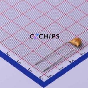 ตัวเก็บประจุนิรภัย VY2681M29Y5US63V7 แบบ Through hole (THT), ระยะขา P=7.5 มม. 680pF 20% 300V/440V X1, Y2 - Product Image 1