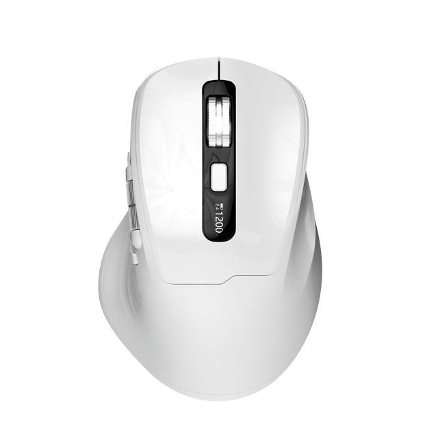 Best Selling 10000 DPI Wireless USB Mouse with Thumb Rest 500mA Battery Mini 3D Style for Office Desktop Use