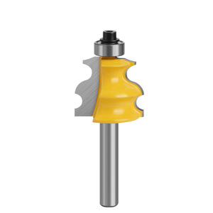 Carbide Tipped Roundover Router Bit 8mm Shank 1-1/8 In Cutting Diameter Woodworking Cutter - Product Image 3
