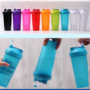 Botella Mezcladora Deportiva de Plástico PP de 400 ml y 600 ml con Logotipo Personalizado al por Mayor, para Gimnasio, Deportes, Proteínas, Regalo Promocional - Product Image 5