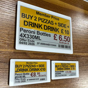 Nuevo Producto 2.4Ghz, Etiqueta Electrónica de Precio para Estantes, Etiqueta Digital Inteligente para Tiendas de Abarrotes, Farmacias y Hospitales - Product Image 1