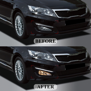 Usine directe <span class=keywords><strong>voiture</strong></span> accessoire avant LED conduite lampe DRL feux diurnes pour Kia K5 Optima 2011 2012 2013 halogène <span class=keywords><strong>antibrouillard</strong></span> - Product Image 4