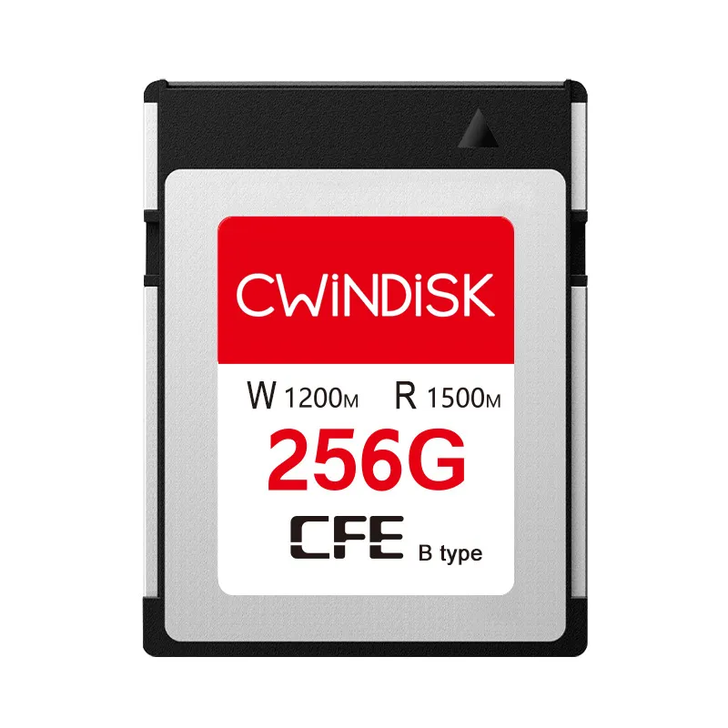 High Speed camera memory card PCIe Gen3*2 NVMe 64GB 128GB 256GB 512GB 1TB cfexpress type b for 4K 8K Video