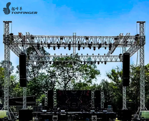 Poteau de but en aluminium Affichage LED Truss pour concert en plein air Événement Stack Truss Portable Exhibition Concert Events Stage - Product Image 1