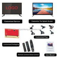 Fabrieksprijs Ultra Hd Android Smart Tv Schermen 32 43 50 55 Pouces Elektronica Smart Televiseur Tvs Met Wifi