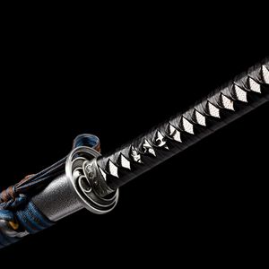 Épée Longquan T10 à bord brû<span class=keywords><strong>l</strong></span>é, motif animal gravé, forgée à la main, style japonais, épée Command Shadow, armes à feuilles vives, accessoire COS - Product Image 3