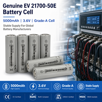 Cellule de batterie au lithium EU Stock EV 21700 50E haute capacité rechargeable pour outil électrique sans fil