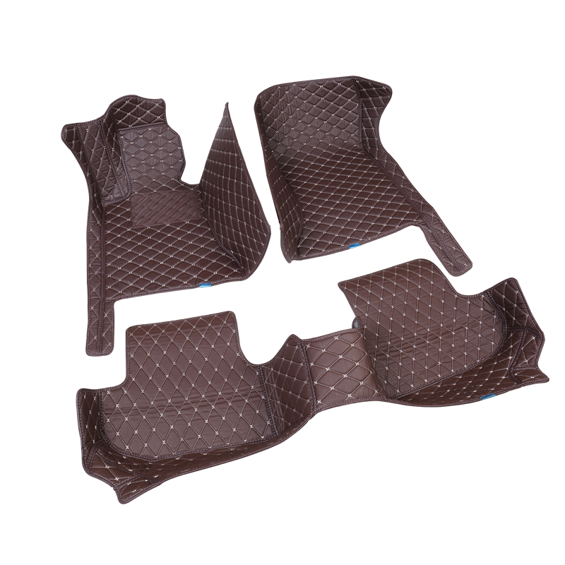 5D индивидуальные водонепроницаемые противоскользящие кожаные автомобильные коврики для honda/ Toyota/BMW/KIA