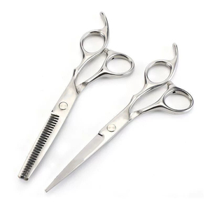 Tijeras de peluquería para ovejas, de hoja fina, recta, de diamante, de acero damasco, Jet Tool Trimmer Jagar - Product Image 5