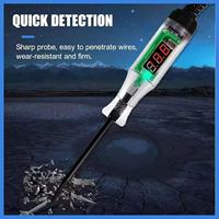 Testeur de circuit automatique stylo testeur de batterie électronique pour les outils de test de diagnostic en plastique d'inspection de voiture