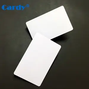 Factory Manufacturing Hot Sale High Quality Printable White Plastic Pvc Blank Card Inkjet Id Card