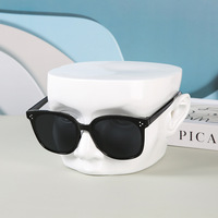 Présentoir à lunettes créatif, support artistique en forme de tête de mannequin, support de rangement pour lunettes de soleil, accessoires de vitrine