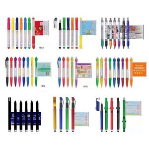 Stylo publicitaire rétractable personnalisé - Stylo avec message personnalisé pour les salons professionnels et événements - Product Image 4
