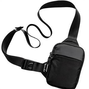Bolsa de Ombro Pequena Masculina Nova Antifurto em Nylon com Fivela Antifurto de Liga - Product Image 1