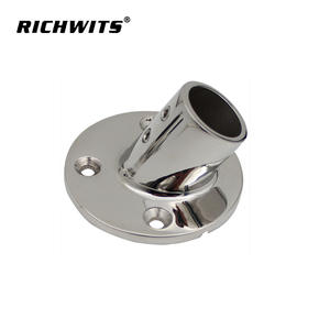 Base de Soporte para Tubo de Acero Inoxidable 316, Herraje Marino de 60 Grados, Herraje de Acero Inoxidable para Yates y Embarcaciones - Product Image 4