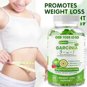 OEM/ODM Tofu végétatif Halal biologique Bonbon vert Café framboise Cétone Vinaigre de pomme Bloqueur de glucides Vitamines grasses - Product Image 2