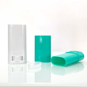 15g 20g Deodorant Containers New <b>Empty</b> Oval Lip Balm Tubes <b>Plastic</b> Deodorant Container - Product Image 6