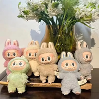 Authentique POP MART Macaron Labubu Toys le Monster Popmart Labubu Macarons Boîte aveugle