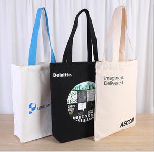 Bán Buôn Tùy Chỉnh Vải Bông Túi Thời Trang Giản Dị Vai Túi Xách Thiết Kế Công Suất Lớn Túi Xách Cho Phụ Nữ Tote Túi - Product Image 6