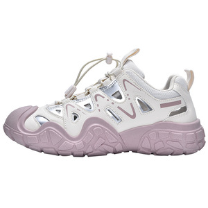 รองเท้าวิ่งพื้นหนาขายส่งจากโรงงาน ขายดี ระบายอากาศได้ดี ผลิตจากผ้าตาข่ายและ PU พื้นรองเท้าด้านนอกทำจากยาง หลายสี ใส่ได้ทุกวัน - Product Image 5