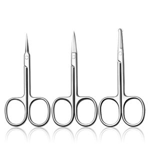 다용도 스테인리스 곡선 가위, 쌍꺼풀 미용 가위, 수염 및 코털 가위 큐티클 가위 - Product Image 6