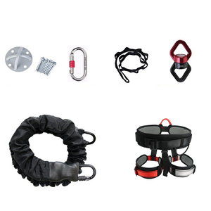 Haute qualité intérieur Yoga Studio aérien Yoga saut à l'élastique ensemble vitalité ceinture suspendue danse <span class=keywords><strong>Fitness</strong></span> assistance cordon élastique formateur - Product Image 3
