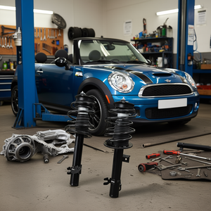 Amortisseur avant pour Mini Cooper Cabriolet, ensemble de 2 pièces, rembourré au gaz, pièce de rechange neuve - Product Image 2