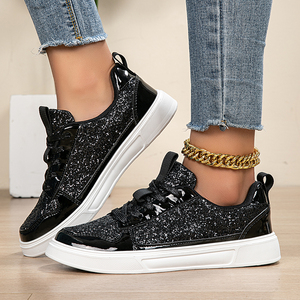 Sneakers con diamanti scintillanti Glitter da donna, taglie 36-42 - Product Image 1