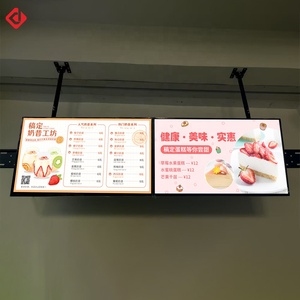 Factory Outlet treo tường kỹ thuật số biển quảng cáo LCD màn hình hiển thị kỹ thuật số Bảng menu cho nhà hàng - Product Image 4