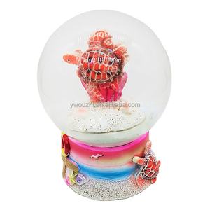 Coastal Beach Water <strong>Globe</strong> Resin Crafts Sea Turtles High Quality Factory <strong>Wholesale</strong> Beach Souvenir Custom Design <strong>Snow</strong> <strong>Globe</strong> - Product Image 6