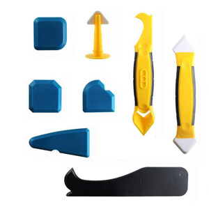 8pcs Silicone <span class=keywords><strong>sealant</strong></span> Remover caulking công cụ Kit với nhựa <span class=keywords><strong>Scraper</strong></span>/caulk Remover - Product Image 1
