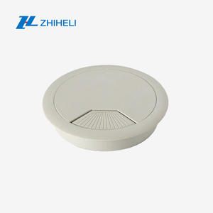 كابل مكتب بلاستيك مستدير ، غطاء سلك مكتب الكمبيوتر Grommet للمكتب ، غطاء ثقب منزلي ، كابل سلك جروميت - Product Image 6