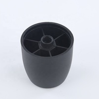 Pieds de lit et pieds de canapé réglables en plastique ABS durable pour remplacement en extérieur, chambre, salle à manger et atelier
