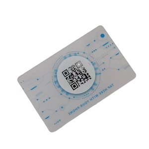 Tarjeta de PVC con Código QR Impreso con el Logotipo de GSC 213 / 215 / 216 13.56mhz NFC para Tarjetas de Visita/ Tarjetas de Reseña de Google - Product Image 4