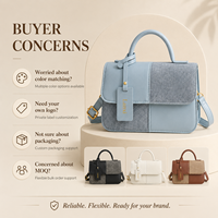 Sac à bandoulière carré portable en PU pour femme 2026 avec pompon, sacs à main de luxe en cuir pour femme