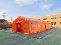 Carpa Inflable de PVC de Alta Resistencia, Fabricada en China, Refugio Médico de Emergencia, Carpa Grande Personalizada para Alivio en Exteriores