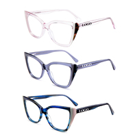Gafas de Diseño para Hombre y Mujer, Gafas de Lectura con Filtro de Luz Azul para Mujer, Montura de Gafas de Diseño en Acetato