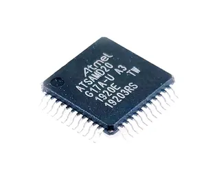 Cip ic (komponen elektronik) QFP48 ATSAMD20G17A ATSAMD20G17A-AU dibuat di Tiongkok