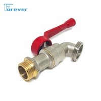 Robinet SAWA en zinc et laiton très économique, vente en gros, extérieur, 1/2'' pour seau de lavage, machine à laver, robinets utilisés