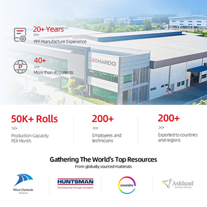 LEONARDO 7.5mil لامعة ذاتية اللف الشفاء ppf حماية الطلاء الجسم لاصق للسيارة حمالة صدر شفافة - Product Image 2