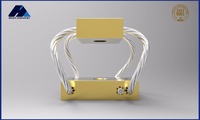 Isolateur de Câble Compact GR2-12D-A pour Caméra de Drone, Hélicoptère, Voiture Télécommandée, UAV, Cinéma, Gimbal, Isolation Anti-Vibrations