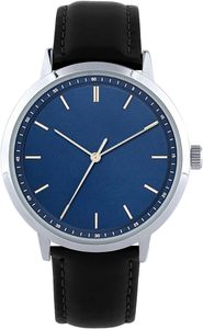 นาฬิกากลไกคลาสสิกคุณภาพสูงสำหรับผู้ชายกีฬาธุรกิจผู้ชายนาฬิกากันน้ำแบบกลไกพื้นผิวกระจกคริสตัลสีน้ำเงิน - Product Image 3