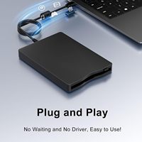 Unidad de Disquete Externa de 3.5 Pulgadas para Computadora, Unidad de Disquete Externa Móvil para Laptop, en Stock