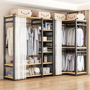 Muestra Gratuita: Armario Portátil para Ropa, Organizador <span class=keywords><strong>de</strong></span> Ropa, Exhibidor para <span class=keywords><strong>Tienda</strong></span> <span class=keywords><strong>de</strong></span> Ropa - Product Image 2