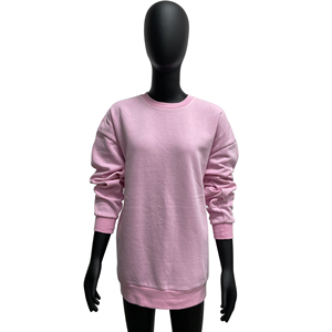 Pull-over col rond pour femme, blanc, à manches longues, décontracté, de haute qualité, en tissu épais, effet délavé à l'acide, avec motif 3D en relief, Printemps/Automne/Hiver - Product Image 1