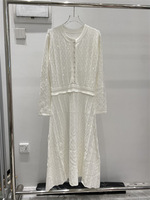 Nouvelle Robe Longue de Soirée Élégante Française pour Femme, Manches Longues, Automne, Luxe, Perles et Strass, Style Arabe Moyen-Orient 2026