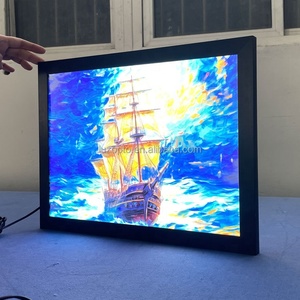 Nhà máy tùy chỉnh <span class=keywords><strong>Wall</strong></span> Mount <span class=keywords><strong>LED</strong></span> Snap khung lightbox Cinema Poster Màn hình hiển thị mở khung nhôm <span class=keywords><strong>LED</strong></span> quảng cáo đèn hộp - Product Image 3