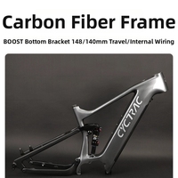 Vélo à assistance électrique Zhuite Em10, mode pur, vélo de montagne à suspension souple en fibre de carbone, fourche avant M560, frein à disque mécanique, Bafang