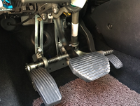 Pédale de changement de vitesse pour voiture, utilisable en voiture, avec levier, à rabat, pour gaucher, Portable