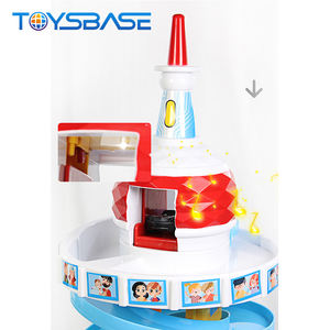 Jouet tour de Parking en plastique éducatif, bricolage, plusieurs couches, piste de course, <span class=keywords><strong>Garage</strong></span>, fente de la ville, nouveau, - Product Image 2